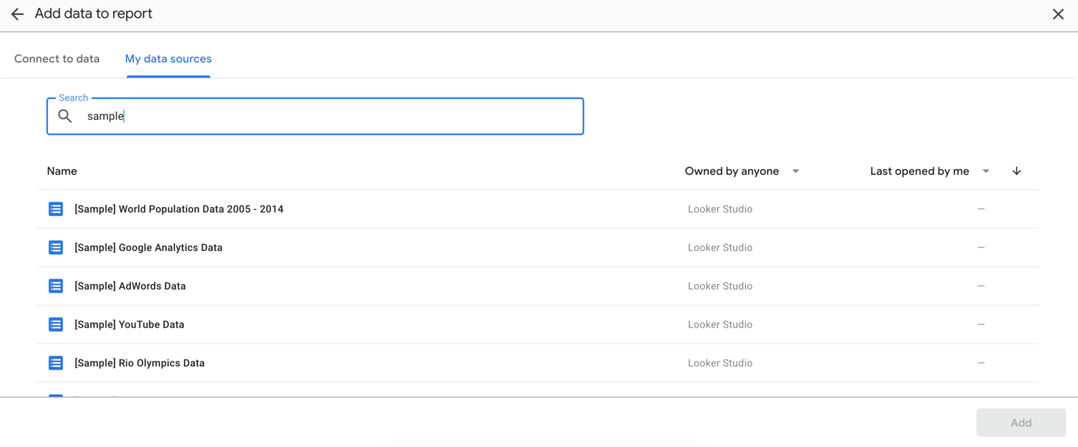 How to add data sources in Looker Studio - Looker Studio Courses